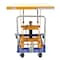 Vestil Foot Pump Scissor Cart, 1500 lb. Cap, 48"W, 40"L CART-40-15-M - alternate 4